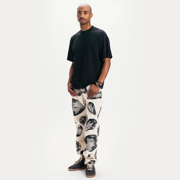 Mens Market Bitmap Carpenter Pants - Picture 3 of 13